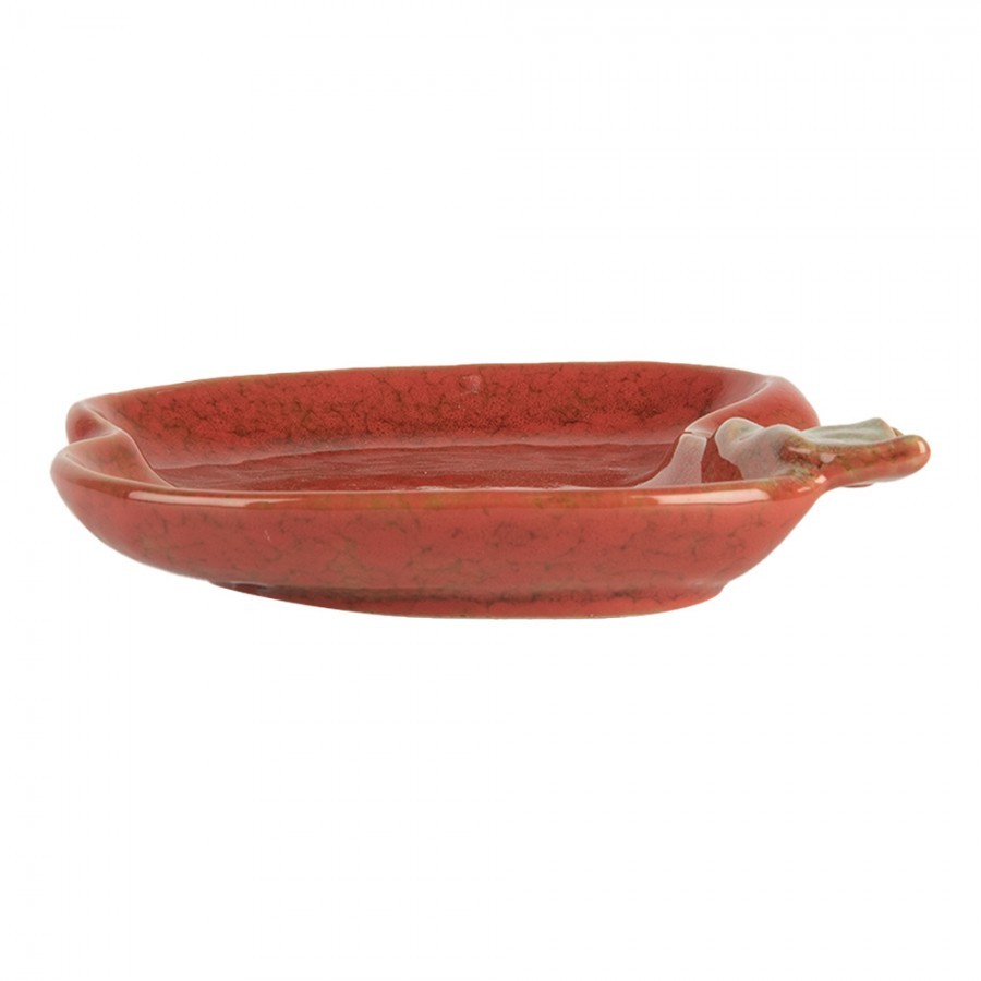 Dekorační keramický talířek ve tvaru jablka Retro Uniq - 13*13*2 cm