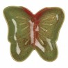 Dekorační keramický talířek ve tvaru motýla Retro Uniq - 14*13*2 cm