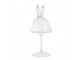 Cloche Rabbit ? 12x29 Cm Transparent Glass - ? 12*29 cm Clayre & Eef