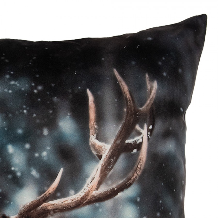 Granitový povlak na polštář s jelenem Deer Christmas - 45*45 cm
