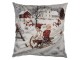 Povlak na polštář s dětmi na sáňkách Christmas - 45*45 cm
