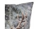 Šedý povlak na polštář s jelenem Deer Christmas - 45*45 cm Clayre & Eef