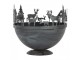 Decorative Bowl ? 19x17 / ? 13x14 Cm Grey Metal - (2) ? 19*17 / ? 13*14 cm Clayre & Eef