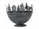 Decorative Bowl ? 19x17 / ? 13x14 Cm Grey Metal - (2) ? 19*17 / ? 13*14 cm Clayre & Eef