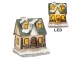 Dekorace malinký svítící béžový domek Manon LED - 5*5*6 cm Clayre & Eef