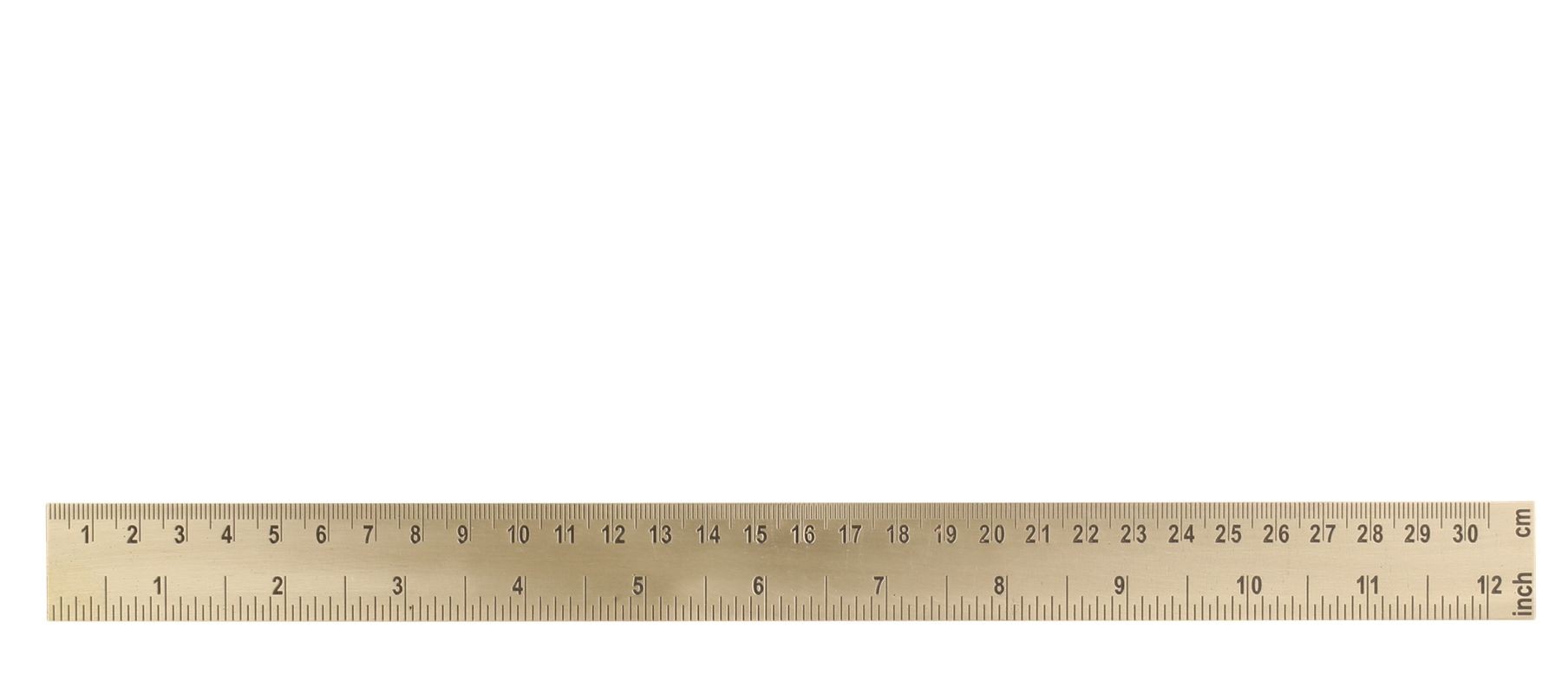 Mosazné pravítko Ruler brass - 31,5 cm