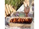Skleněný pekáč v proutěném košíku Typha - 34*21*2,5 cm Chic Antique