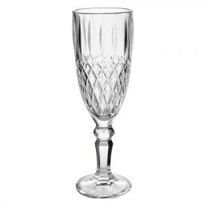 Transparentní sklenička na šampaňské Diamond - Ø 6*19 cm / 150 ml