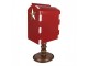 Christmas Decoration Mailbox 27x22x51 Cm Red Metal - 27*22*51 cm Clayre & Eef