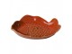 Dekorační keramický talířek ve tvaru rybky Retro Uniq - 16*11*3 cm Clayre & Eef