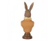 Dekorace busta králík ve žlutém obleku Rabbi bust - 7*5*19 cm Clayre & Eef
