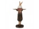 Decorative Figurine Rabbit 18x17x31 Cm Beige Brown Plastic - 18*17*31 cm Clayre & Eef