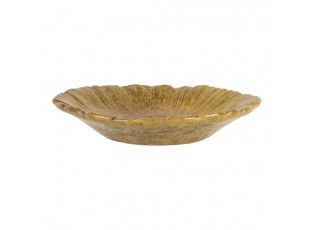 Dekorační keramický talířek ve tvaru květu Retro Uniq - Ø 14*3 cm