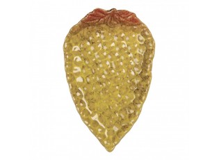 Dekorační keramický talířek ve tvaru hroznu Retro Uniq - 15*10*2 cm