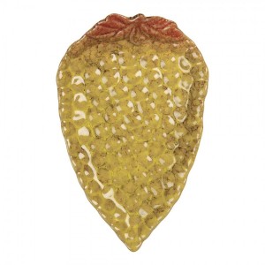 Dekorační keramický talířek ve tvaru hroznu Retro Uniq - 15*10*2 cm