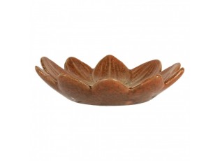 Dekorační keramický talířek ve tvaru květu Retro Uniq - Ø 14*3 cm