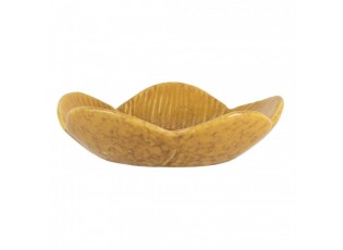 Dekorační keramický talířek ve tvaru květu Retro Uniq - Ø 14*3 cm