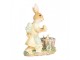 Decorative Figurine Rabbit 10x6x13 Cm Beige Plastic - 10*6*13 cm Clayre & Eef