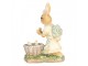 Decorative Figurine Rabbit 10x6x13 Cm Beige Plastic - 10*6*13 cm Clayre & Eef