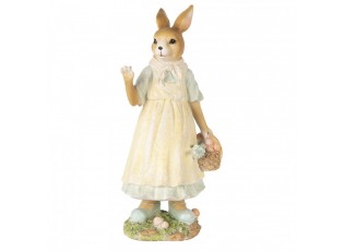 Decorative Figurine Rabbit 32 Cm Beige Plastic - 15*12*32 cm