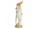 Decorative Figurine Rabbit 33 Cm Beige Plastic - 15*12*33 cm Clayre & Eef