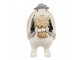 Decorative Figurine Rabbit 22 Cm White Plastic - 14*13*22 cm Clayre & Eef