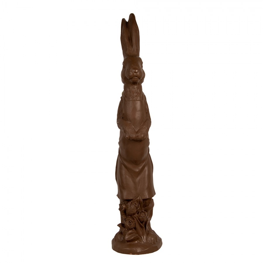 Decorative Figurine Rabbit 91 Cm Brown Ceramic Material - 29*20*91 cm