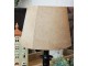 Světle hnědé stínidlo na lampu z hovězí kůže - Ø 20 * Ø 15*15cm