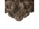 Hnědá nástěnná dekorační police s ornamenty Solangé - 73*21*29 cm Clayre & Eef