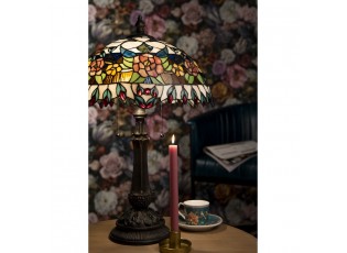 Stolní lampa Tiffany Grapevine - Ø 41*67 cm