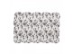 Placemats Set Of 6 48x32 Cm White Polyester Flowers - (6) 48*32 cm Clayre & Eef