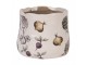 Keramický obal na květináč zelenina The Kitchen Garden - Ø 11*10 cm