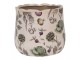 Keramický obal na květináč zelenina The Kitchen Garden M - Ø 18*16 cm