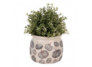 Keramický květináč s dýněmi Country Style Pumpkin M - Ø 16*13 cm