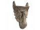 Hnědý antik nástěnný květináč Swan Baroque - 30*15*43 cm Clayre & Eef