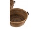 Set 3ks kulatý ratanový košík Rattan Brown - Ø 44*18/ Ø 35*15/ Ø 24*12 cm J-Line by Jolipa