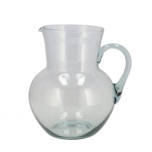 Skleněný džbán z recyklovaného skla Tarra - 20*15*20cm / 2,4l