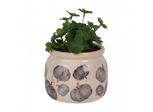 Keramický květináč s dýněmi Country Style Pumpkin S - Ø 12*10 cm