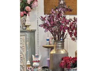 Dekorativní větev s růžovými motýlky Butterfly pink - 14*5*85 cm