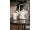 Porcelánová konvička na čaj s japonskými květy - 18*14*12 cm / 0,8L Clayre & Eef