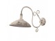 Béžová antik kovová nástěnná lampa Xavièrra - 49*23*27 cm E14/ma* 1*25W