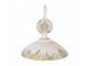 Béžová antik kovová nástěnná lampa Xavièrra - 49*23*27 cm E14/ma* 1*25W