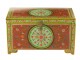 Dřevěná barevná truhla Mumbai mango wood - 78*43*45 cm J-Line by Jolipa