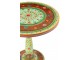 Dřevěný barevný kulatý stůl Mumbai mango wood - Ø 75*75 cm J-Line by Jolipa