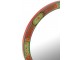Dřevěné barevné kulaté zrcadlo Mumbai wood - Ø 75*3 cm J-Line by Jolipa