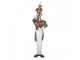Veliká kovová figurka Louskáček Nutcracker s trubkou - 65*71*218 cm Clayre & Eef