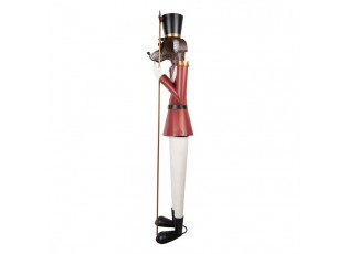 Veliká kovová figurka pes Louskáček Nutcracker - 50*41*189 cm