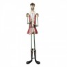 Veliká kovová figurka Louskáček Nutcracker - 39*39*174 cm