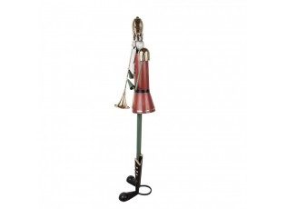 Veliká kovová figurka Louskáček Nutcracker - 39*39*174 cm