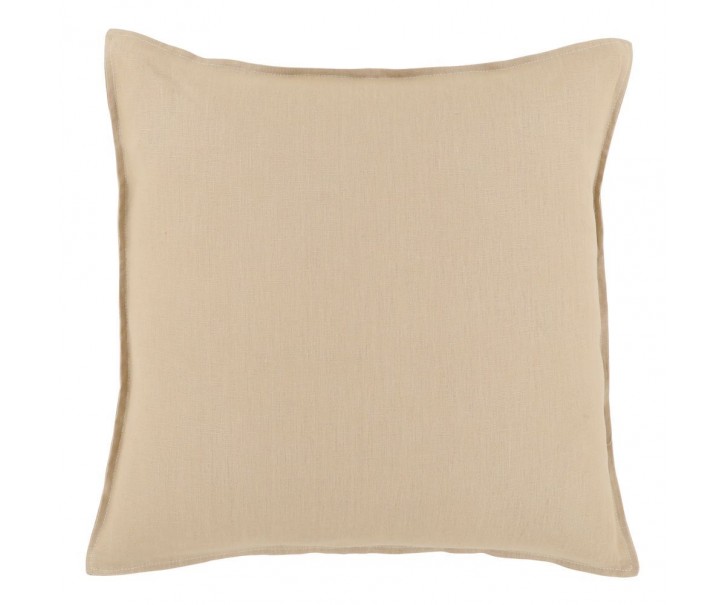 Béžový lněný povlak na polštář Aix - 50*50 cm Chic Antique